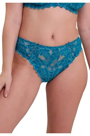 Sans Complexe Majtki z koronką Arum-Blau, , 48-50