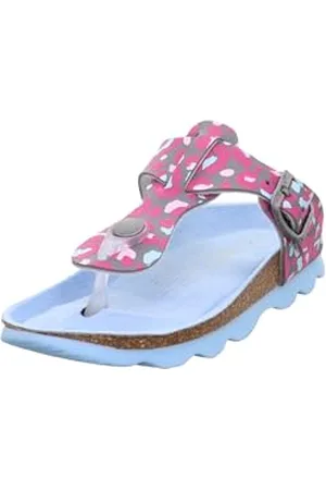 Superfit Jellies kapcie domowe, szare/wielokolorowe 2000, 35 EU, Szary, wielokolorowy 2000, 35 EU