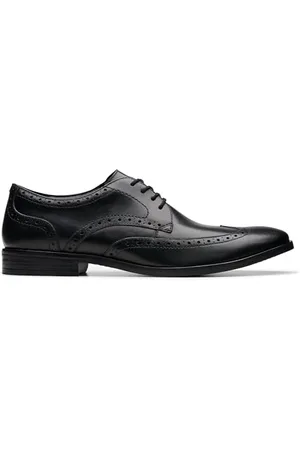 Clarks Brandon Limit półbuty skórzane w kolorze czarnym, , 40 EU