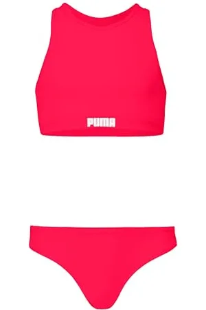 PUMA Dziewczęcy zestaw bikini Raceback, , 140 cm