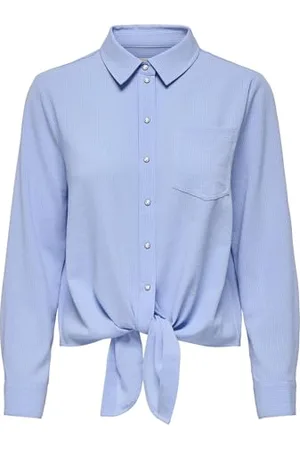 ONLY Onllecey Ls Knot Shirt Noos WVN, , L