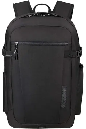 American Tourister Amerykański minister wycieczek Upventure - plecak laptopa 17,3 cala, 49,5 cm, 32 L, czarny (czarny)