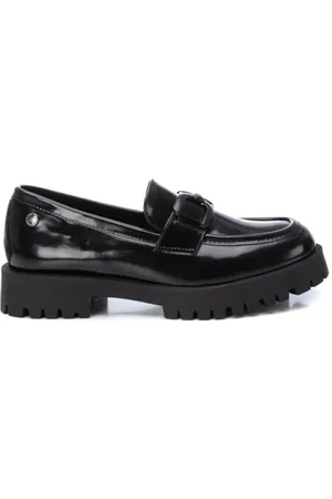 Xti 143497, mokasyny damskie, czarne, 40 EU, , 40 EU