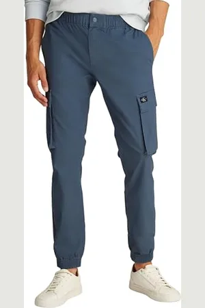 Calvin Klein CK JEANS Męski SKINNY CARGO J30J327614, niebieski (Vintage Indigo), 36W, , 36W UK