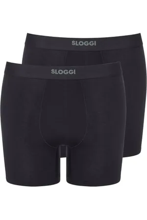 Sloggi Men Ever Ease Short 2P Black, , XXL