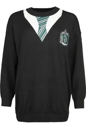 Harry Potter "The House Slytherin" WOHAPOMPU082 Damski długi sweter, , rozmiar S, , S