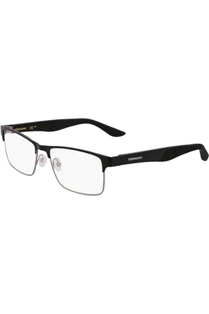 Salvatore Ferragamo Unisex SF2216N okulary przeciwsłoneczne, 072 Black/Matte Light Ruten, 56, , 56