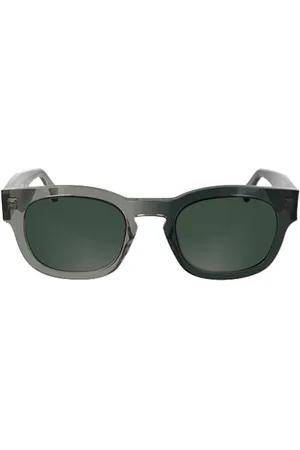 Calvin Klein Dżinsy Unisex Adult Sunglasses CKJ25601S - with Solid Green Lens, , rozmiar uniwersalny