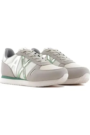 Armani Exchange Damskie buty sportowe Rio Side, sznurowane trampki, wielokolorowe, 35, , 35 EU