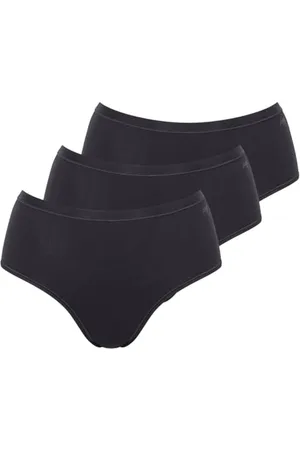 Sloggi GO Daily Cotton Midi 3P Black, , M