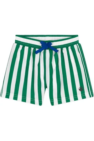 Petit Bateau Niemowlęta chłopcy A0CU2 szorty plażowe, marshmallow/ogród, 18 miesięcy, , 18 miesi?cy