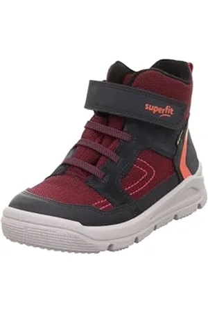Superfit Mädchen MARS leicht gefütterte Gore-Tex Stiefel, GRAU/ROT 2000