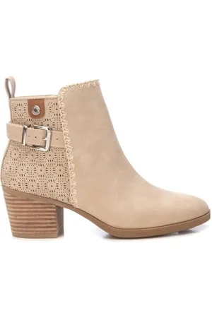 Refresh 172623, Botki damskie, beżowe, 36 EU, , 36 EU