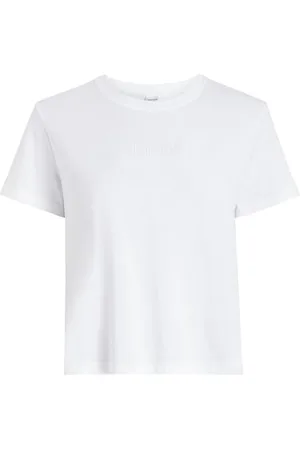 Calvin Klein Damska koszulka Classic 2 000QS7328E S/S, biała (biała), XS, , XS