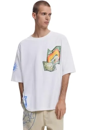 Desigual TS_Kiko, 1000 White, M, , M