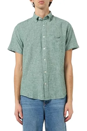 GANT REG COTTON LEN SS SHIRT, , 3XL