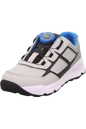 Superfit Free Ride Sneaker, jasnoszare/niebieskie 2500, 35 EU szerokie, , 35 EU Weit