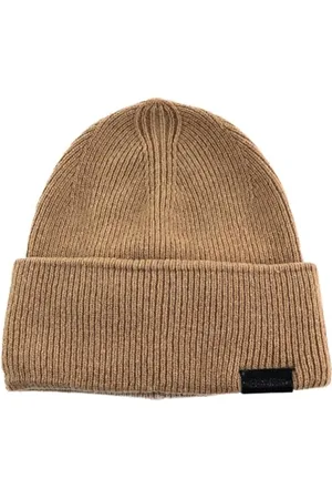 Calvin Klein Męska skórzana czapka z daszkiem Docker Beanie z dzianiny, , Rozmiar uniwersalny