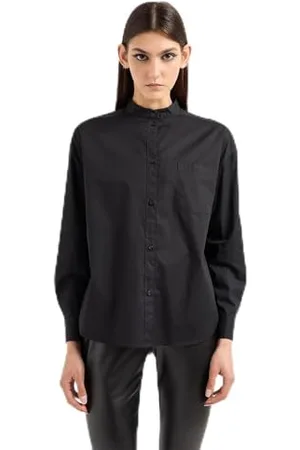 Armani Exchange Damska bawełna z naszywką z logo, , S