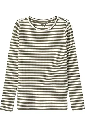 NAME IT Dziewczęca Nkfsuraja XSL Ls Top Noos koszulka z długim rękawem, , 122/128 cm