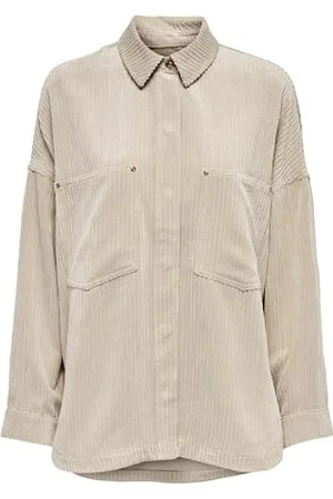 ONLY Onljanine-Rai Ls Ovs Cord Shacket Cc PNT, , L