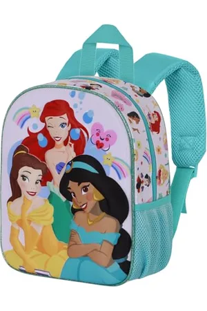 Disney Princess Rainbows-Elite plecak 3D, wielokolorowy, 25 x 30 cm, pojemność 7 l, , Jeden rozmiar, Plecak Elite 3D