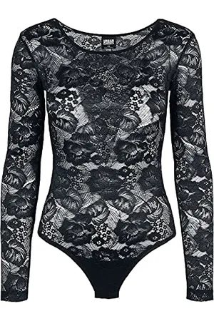 Urban classics Damska bluza z długim rękawem w stylu shapewear na całe ciało, , L