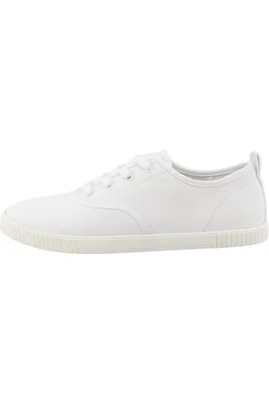 TOM TAILOR Damskie 9590310003 Sneakers, białe, 38 EU, , 38 EU