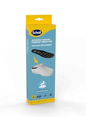 Scholl PRO z pianki memory antystatyczne wkładki do Clog Evo, uniseks, 35/36, , 35-36