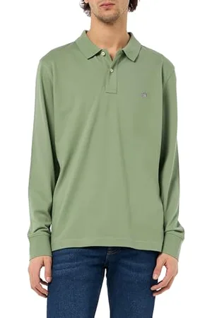 GANT REG SHIELD LS PIQUE RUGGER, , XXL