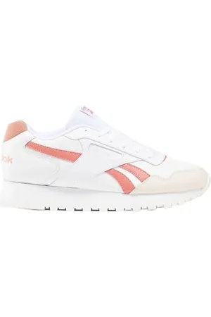 Reebok Sneakersy damskie Glide, Biały różowy glina alabaster, 42 EU