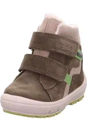 Superfit Gore-Tex Gore-Tex z ciepłą podszewką Gore-Tex dla chłopców z ciepłą podszewką Gore-Tex śniegowce Gore-Tex, zielone 7000, 19 EU, , 19 EU
