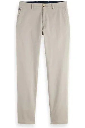 Scotch&Soda Seasonal Core - Stuart Washed Cotton-Blend Twill Chino, , 29W / 30L