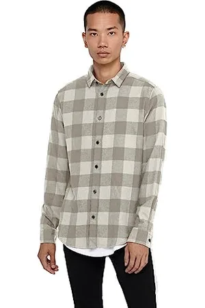 Only & Sons Gudmund Life Checked Long Sleeve Shirt S