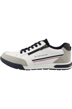 TOM TAILOR Męskie buty sportowe 5380020013, białe, 44 EU, , 44 EU