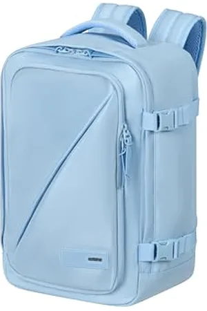 American Tourister Take2Cabin - Torba kabinowa Ryanair 25 x 20 x 40 cm, 24 l, 0,50 kg, bagaż podręczny, plecak samolotowy S Underseater, niebieski (pastelowy błękit)