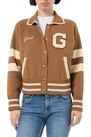 GANT Varsity Knitted Jacket, , S