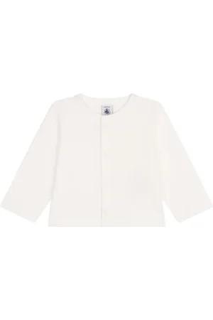 Petit Bateau Sweter rozpinany dziewczęcy, , 18 miesięcy