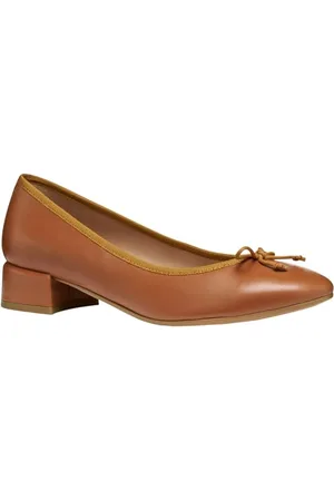 Geox Damski D FLORETIA A Balet Flat, Ochra, 36 EU, , 36 EU