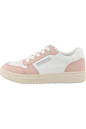 TOM TAILOR Damskie 7490010019 Sneakers, white-nude, 39 EU, , 39 EU