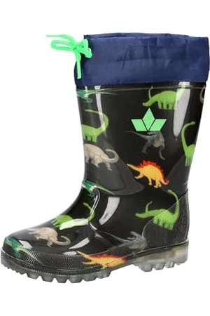 LICO Powerlight W Blinky buty przeciwdeszczowe, morskie/pomarańczowe/zielone, 1 UK, , 33 EU