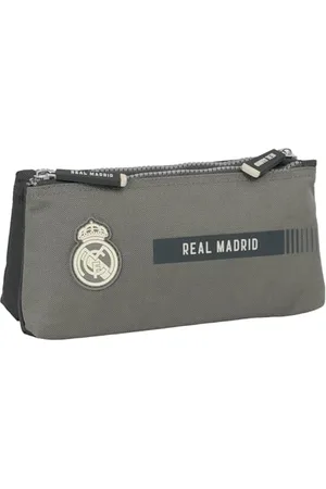 Safta REAL MADRID 3. WYPOSAŻENIE 24/25 - Torba na przybory szkolne dla dzieci z prostym zamkiem błyskawicznym, idealna dla dzieci w różnym wieku, wygodna i wszechstronna, jakość i wytrzymałość, 22 x 8 x 10
