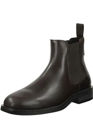GANT FOOTWEAR Męskie buty RIZMOOD Chelsea, Dark Brown, 44 EU, , 44 EU