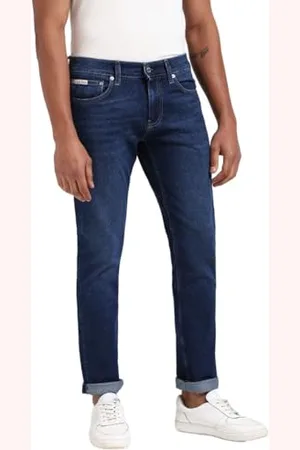 Calvin Klein Jeans Męski Slim J30J326530 Slim, Denim (Denim Dark), 33W/34L, , 33W / 34L