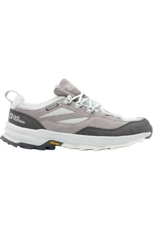 Jack Wolfskin CYROX Texapore Low W damskie buty trekkingowe, szare (cool grey), 40 EU, , 40 EU