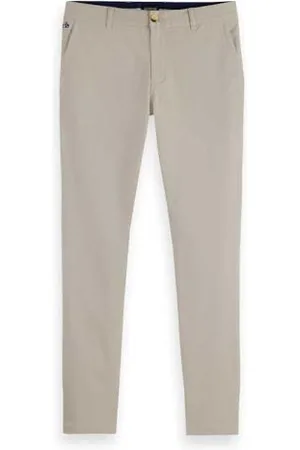Scotch&Soda Seasonal Core - Mott Washed Cotton-Blend Twill Chino, , 34W / 32L