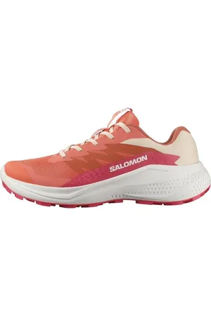 Salomon ALPHAGLIDE damskie buty trekkingowe, Emberglow/White/Rouge Red, 40 2/3 EU, Emberglow White Rouge Red, 40 2/3 EU