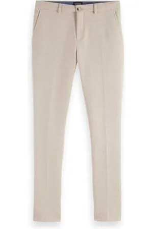 Scotch&Soda Mott - Cotton-Blend Knitted Chino, , 34W / 34L