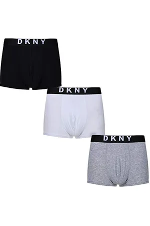 DKNY Bokserki męskie New York, designerska bielizna, 3 sztuki, , M
