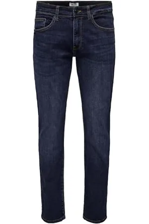 Only & Sons ONSWEFT REG.DK. Blue 6752 DNM Jeans NOOS, , 34W / 32L